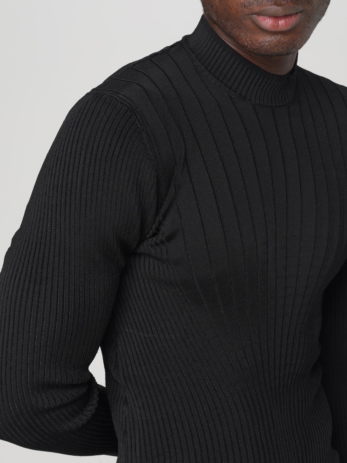 MUGLER SWEATER: Mugler men's top, Black - Img 5