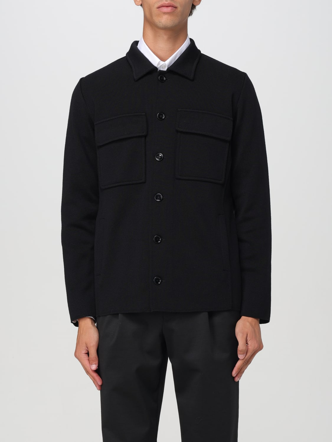 LARDINI CHAQUETA: Chaqueta hombre Lardini, Negro - Img 1