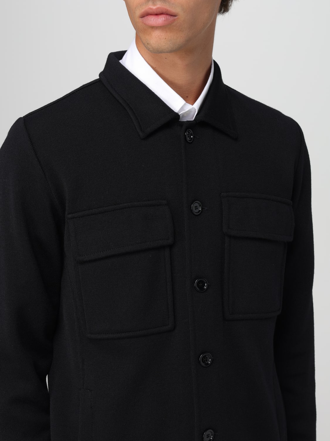 LARDINI CHAQUETA: Chaqueta hombre Lardini, Negro - Img 4