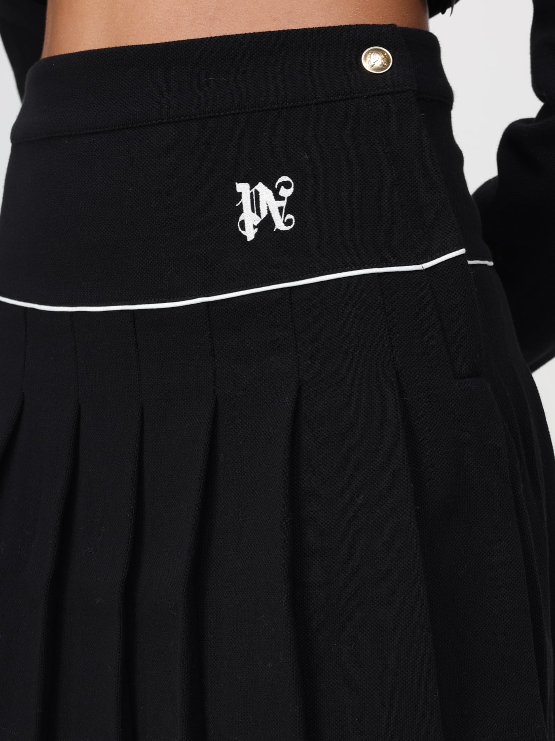 PALM ANGELS: Skirt woman - Black | Palm Angels skirt