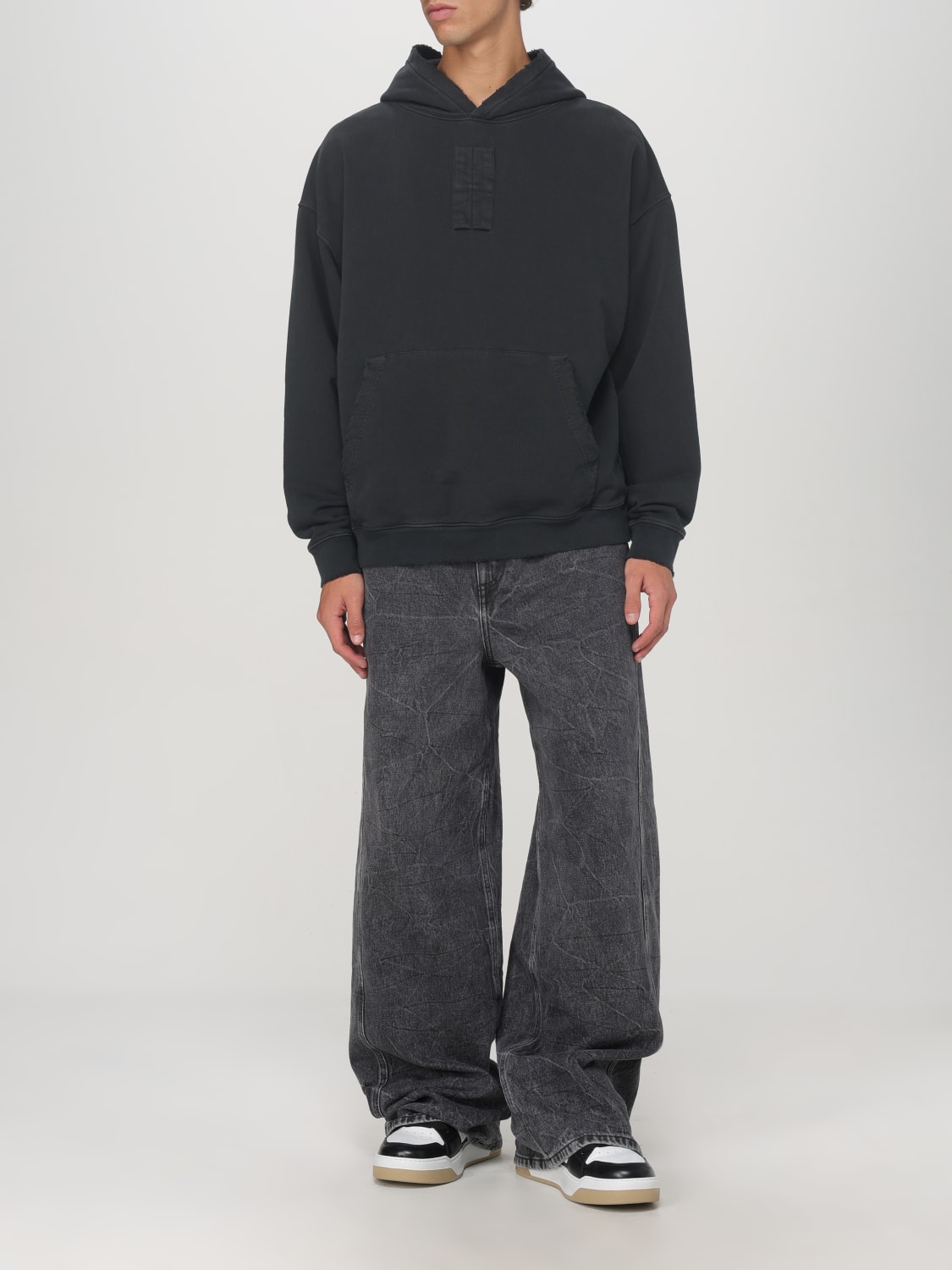 44 LABEL GROUP SWEATSHIRT: Sweatshirt men 44 Label Group, Black - Img 2