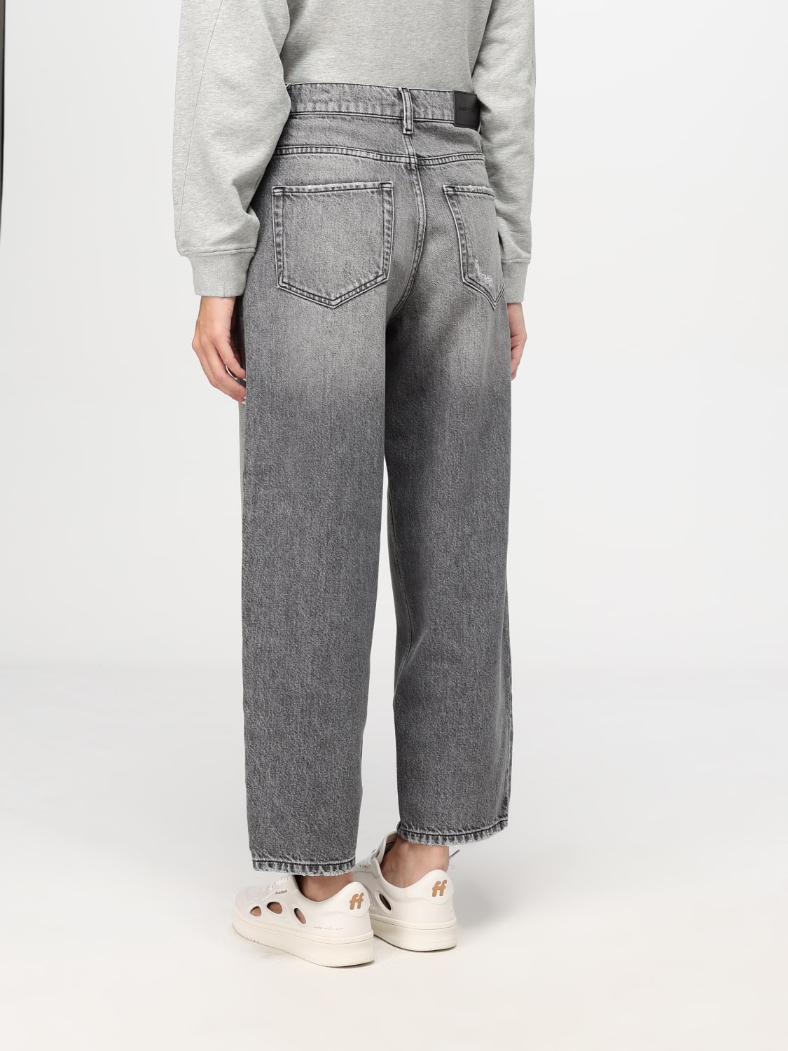 PINKO JEANS: Jeans woman Pinko, Grey - Img 2