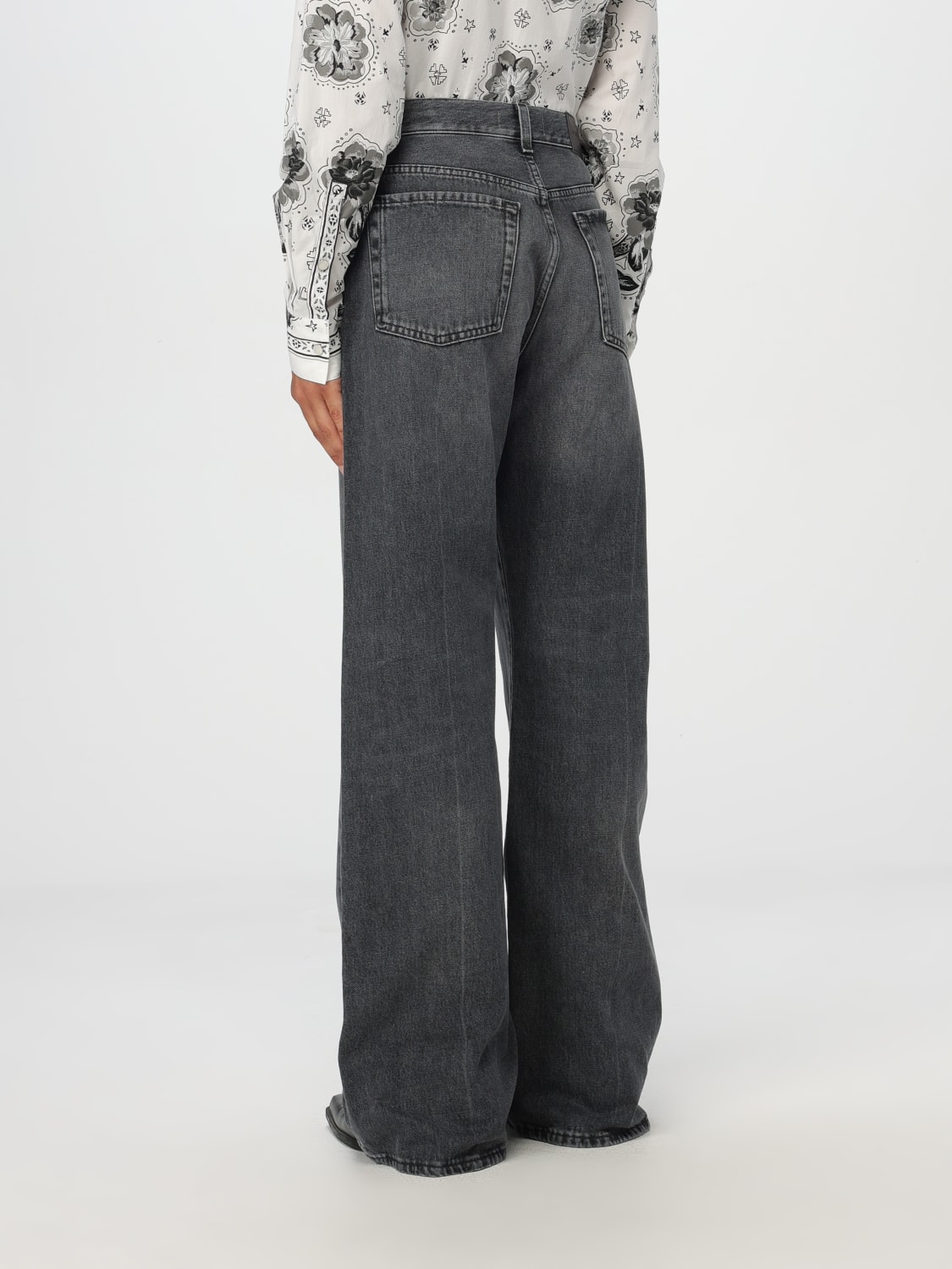 PINKO JEANS: Jeans woman Pinko, Grey - Img 2