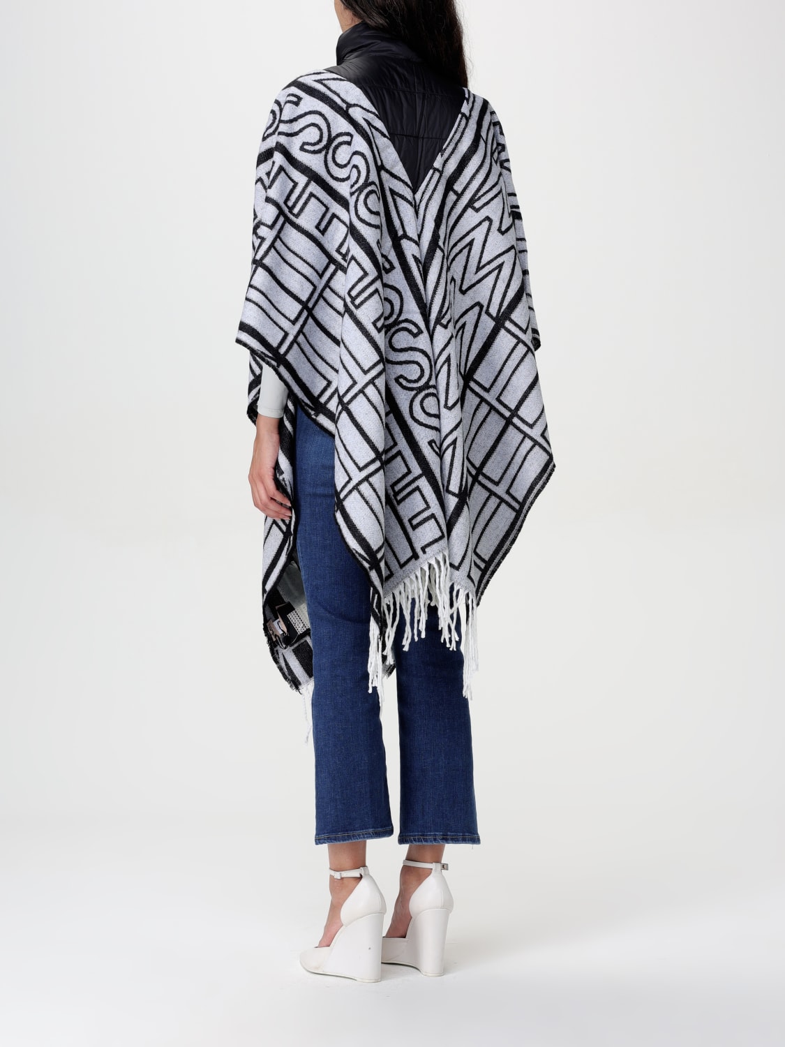 TWINSET CAPE: Scarf woman Twinset, Black - Img 2