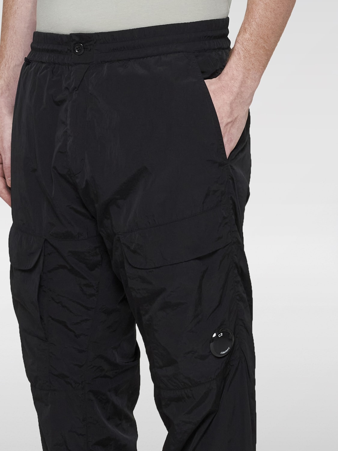 C.P. COMPANY PANTS: Pants men C.P. Company, Black - Img 3