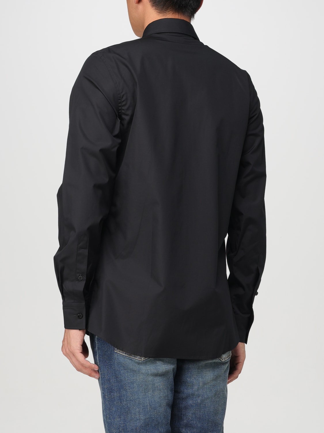 MOSCHINO COUTURE SHIRT: Shirt men Moschino Couture, Black - Img 3