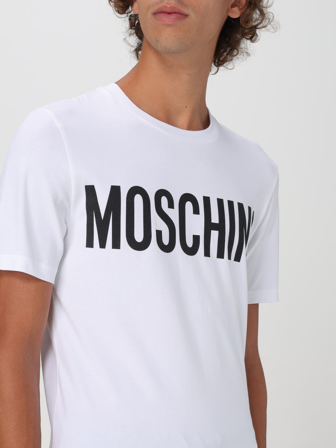 MOSCHINO COUTURE T-SHIRT: T-shirt men Moschino Couture, White - Img 4