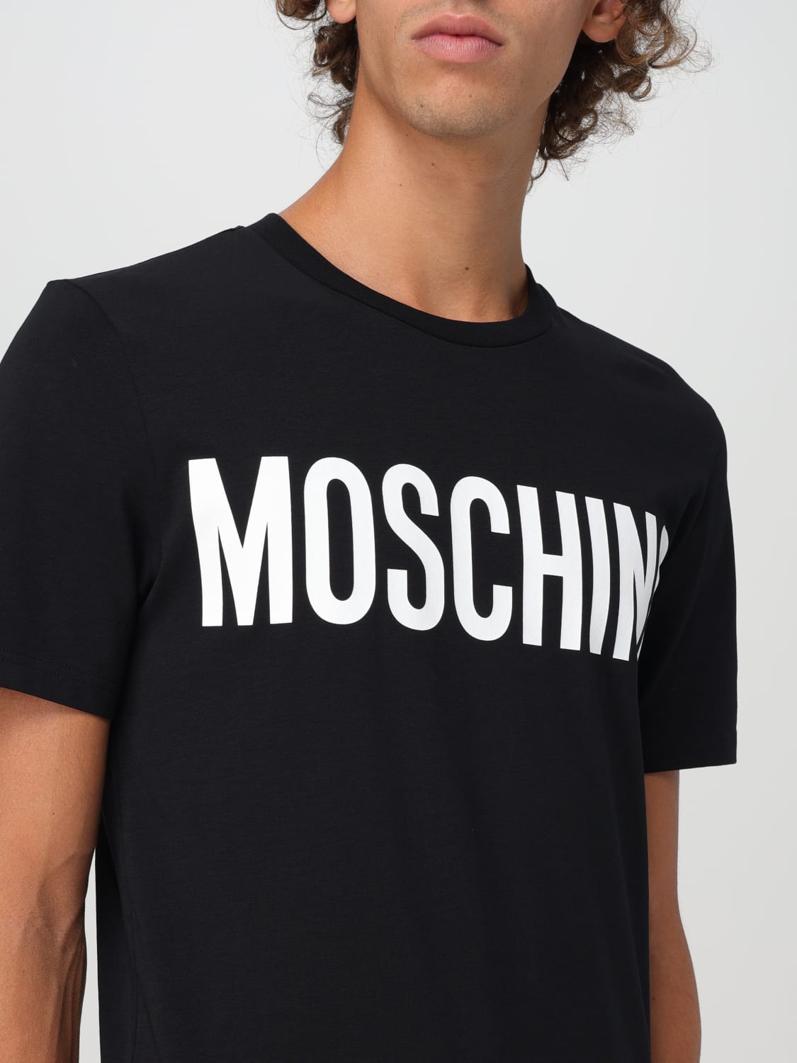 MOSCHINO COUTURE T-SHIRT: T-shirt men Moschino Couture, Black - Img 4