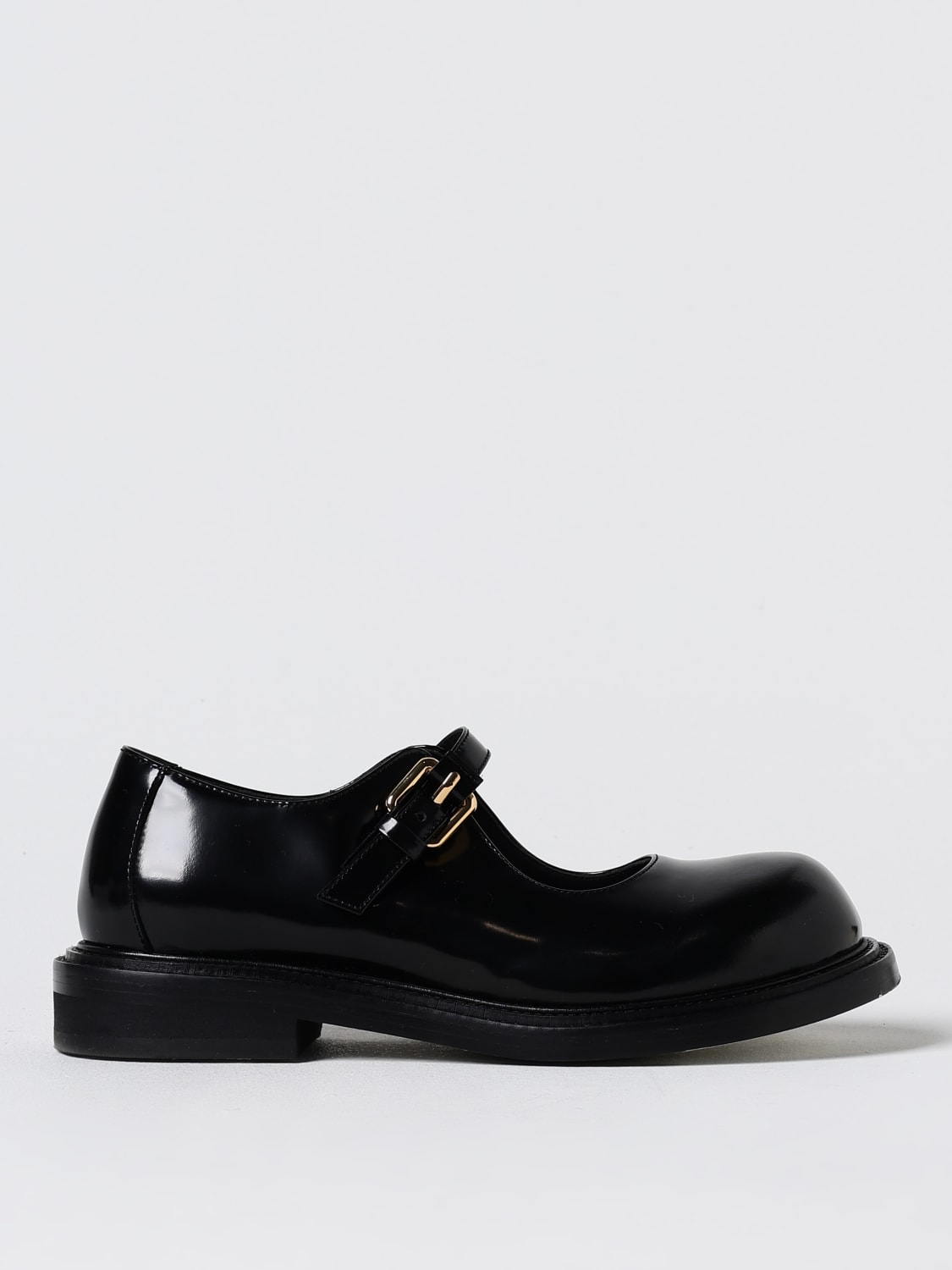 MOSCHINO COUTURE FLAT SHOES: Flat shoes woman Moschino Couture, Black - Img 1