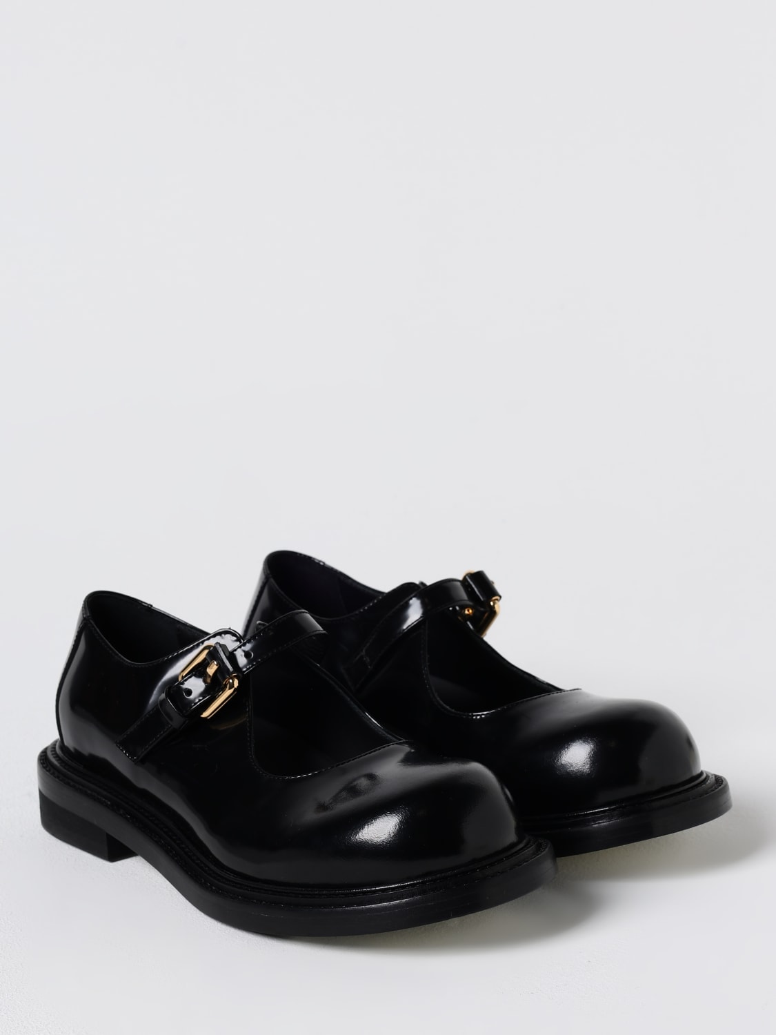 MOSCHINO COUTURE FLAT SHOES: Flat shoes woman Moschino Couture, Black - Img 2