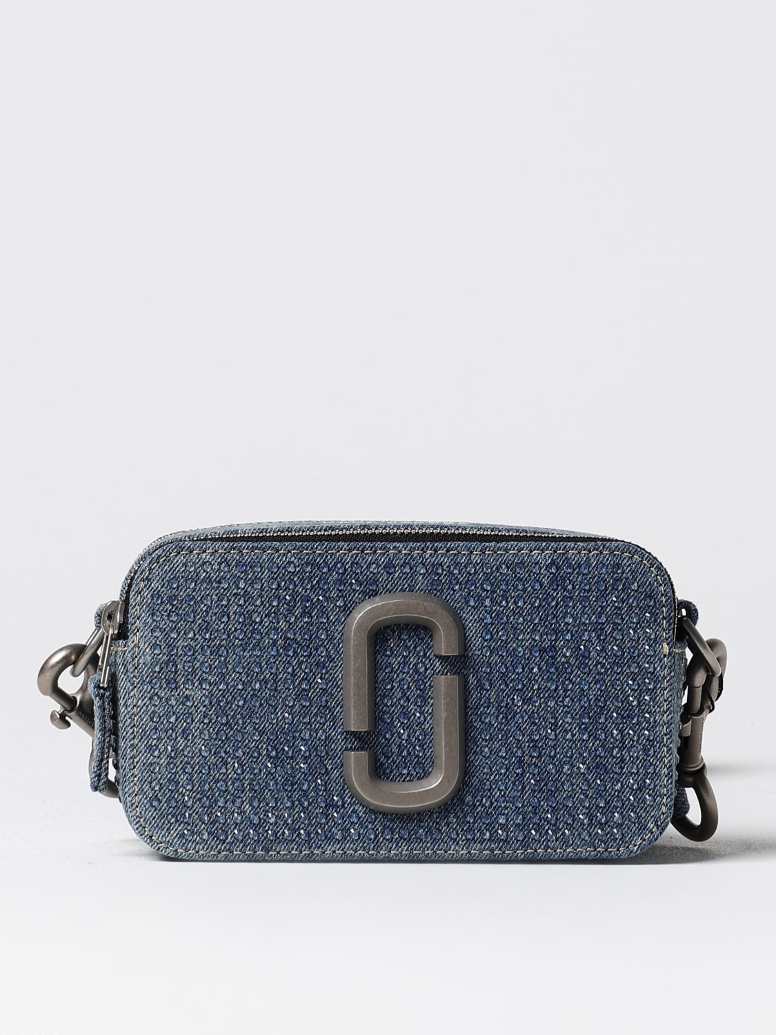 MARC JACOBS MINI BAG: Crossbody bags woman Marc Jacobs, Gnawed Blue - Img 1