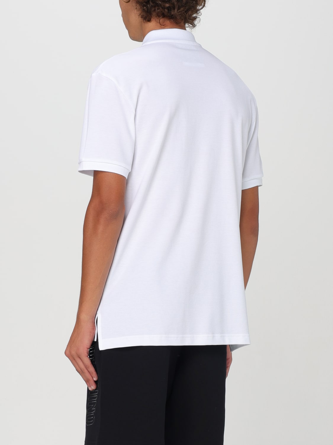 MOSCHINO COUTURE POLO SHIRT: Polo shirt men Moschino Couture, White - Img 2