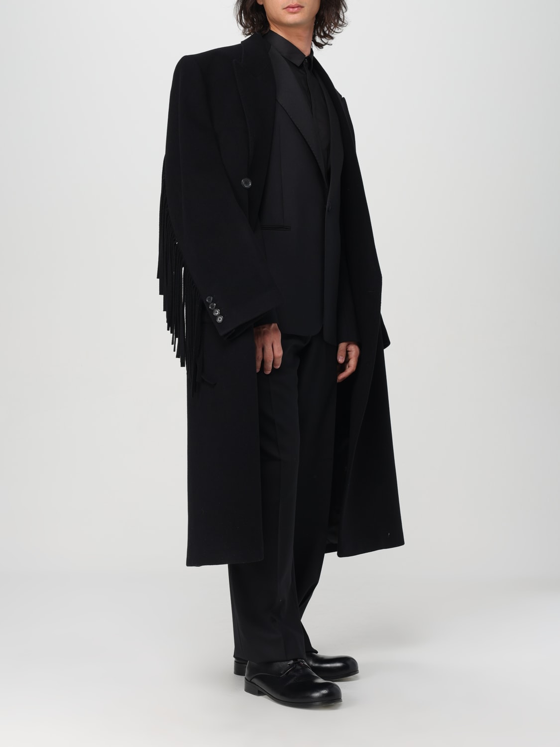 MOSCHINO COUTURE MANTEAU: Manteau homme Moschino Couture, Noir - Img 2