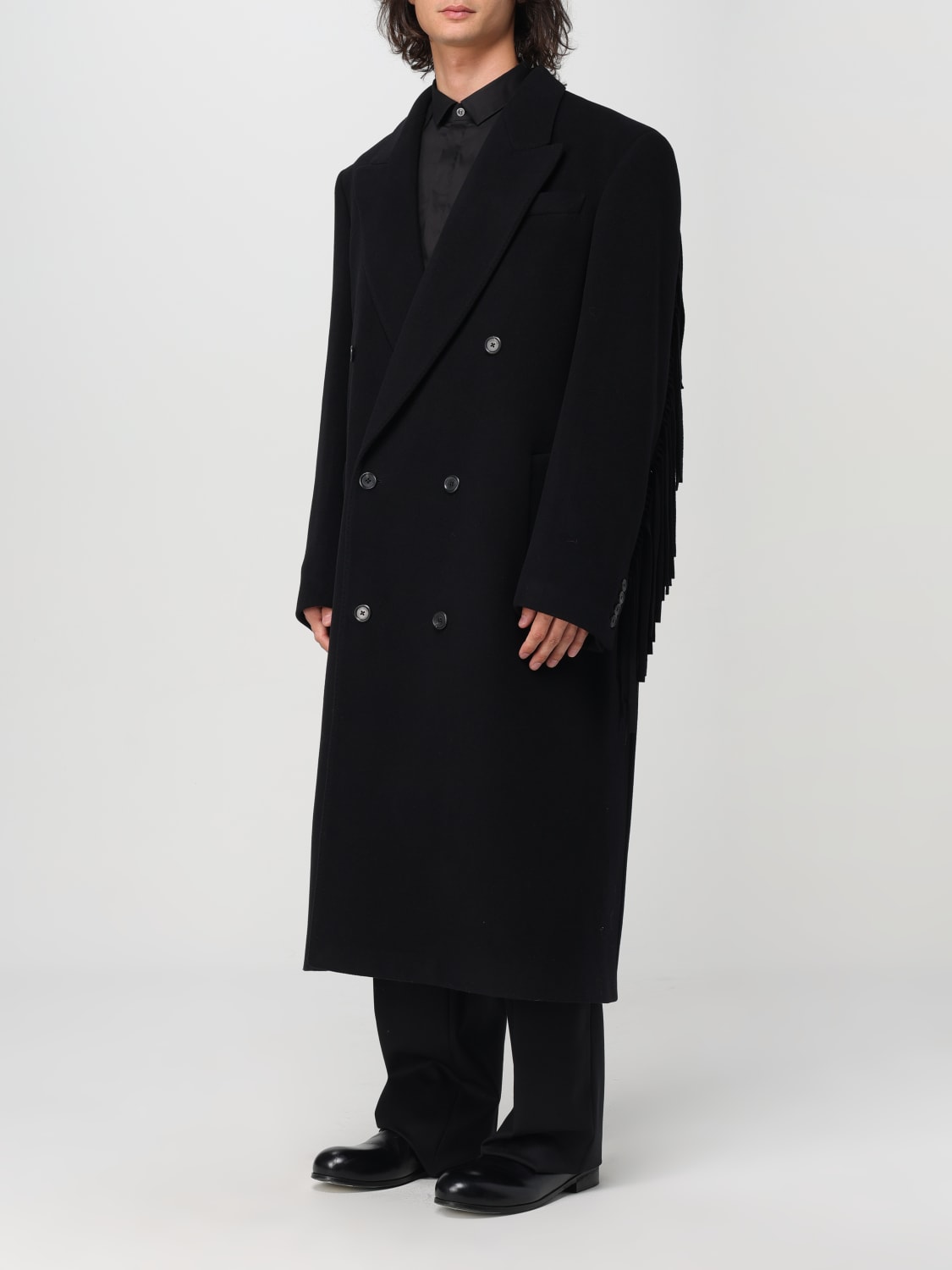 MOSCHINO COUTURE MANTEAU: Manteau homme Moschino Couture, Noir - Img 4