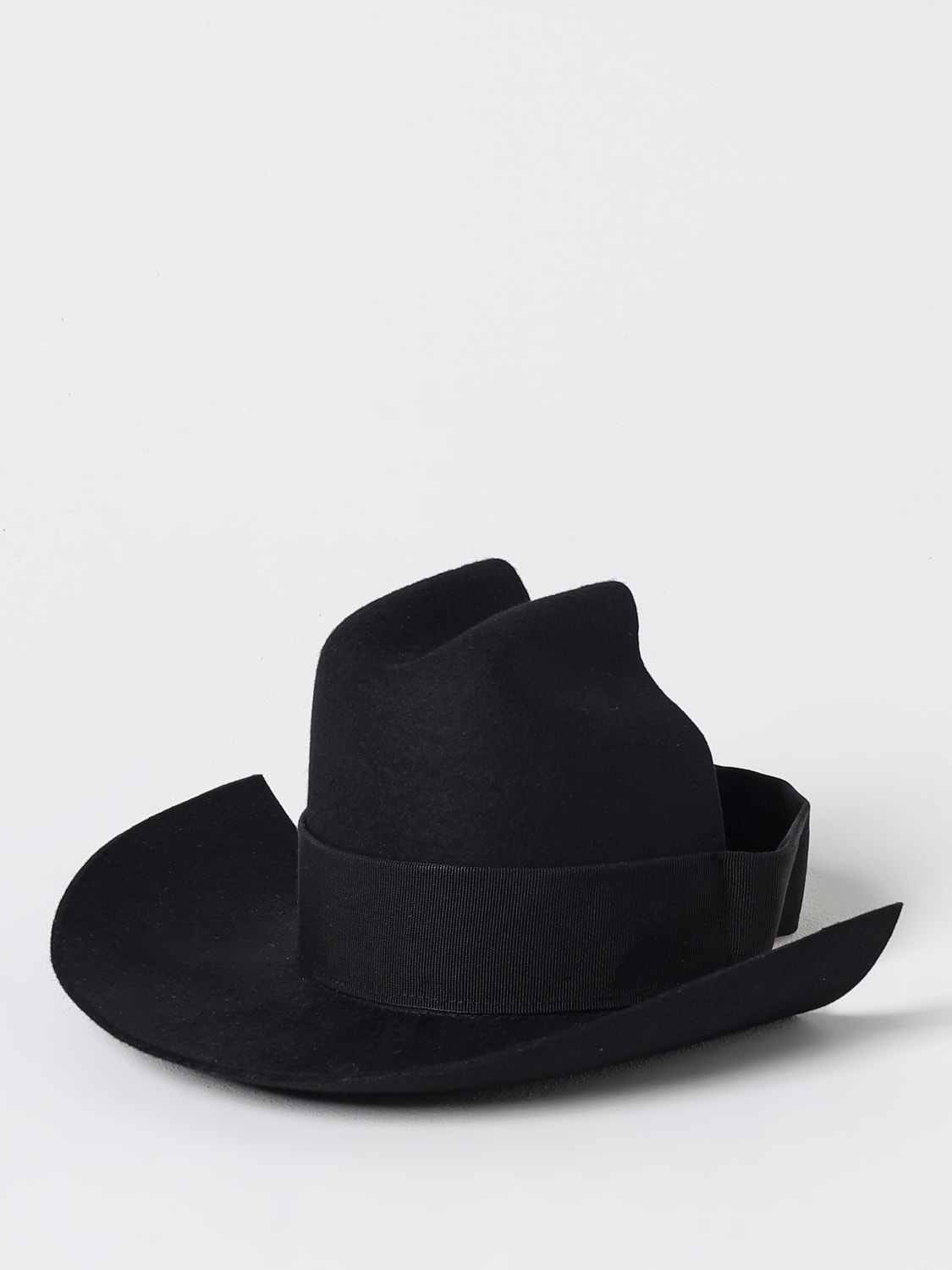 MOSCHINO COUTURE SOMBRERO: Sombrero mujer Moschino Couture, Negro - Img 1