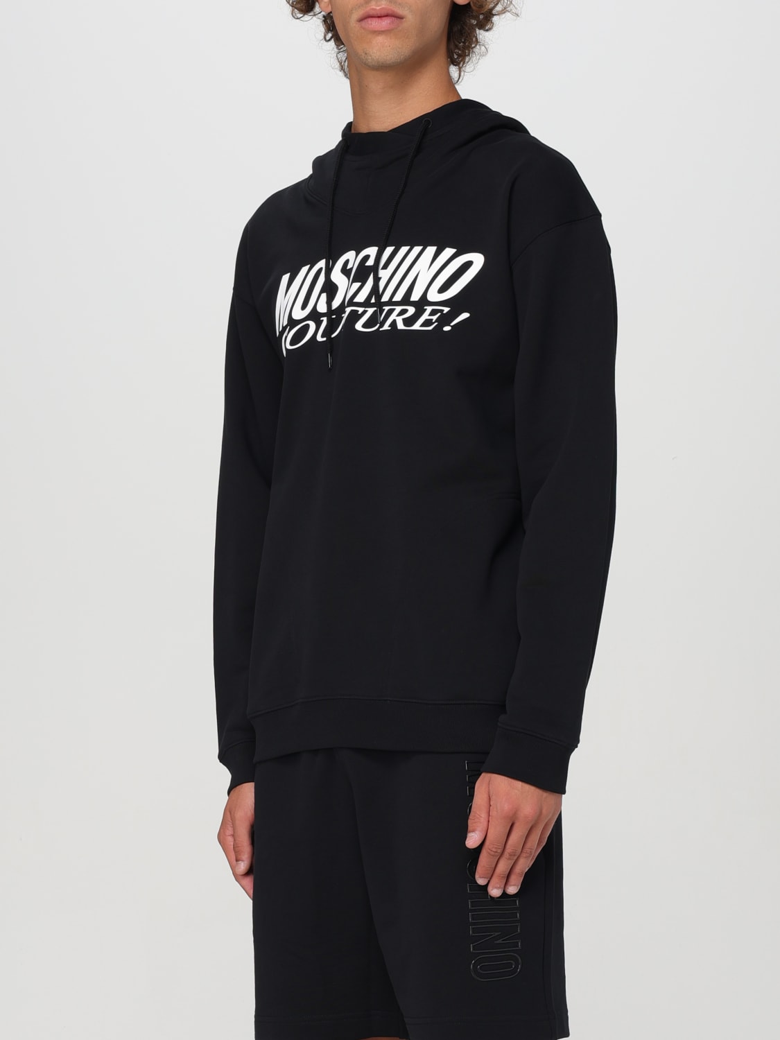 MOSCHINO COUTURE SWEATSHIRT: Sweatshirt men Moschino Couture, Black - Img 3