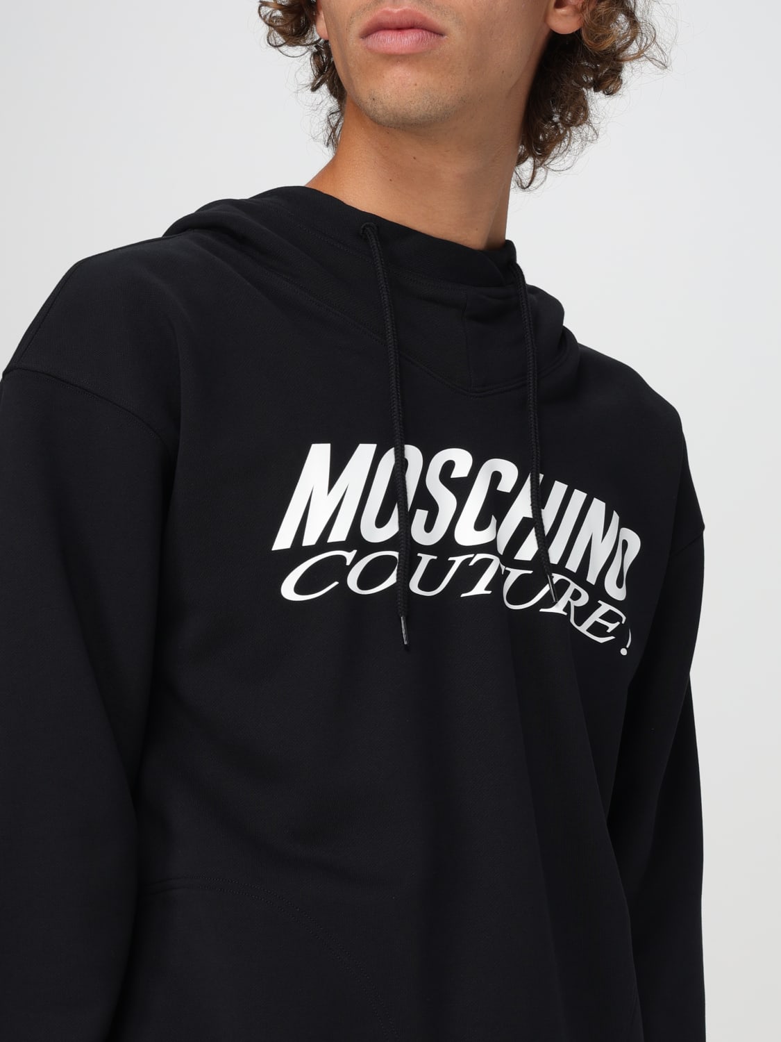 MOSCHINO COUTURE SWEATSHIRT: Sweatshirt men Moschino Couture, Black - Img 4