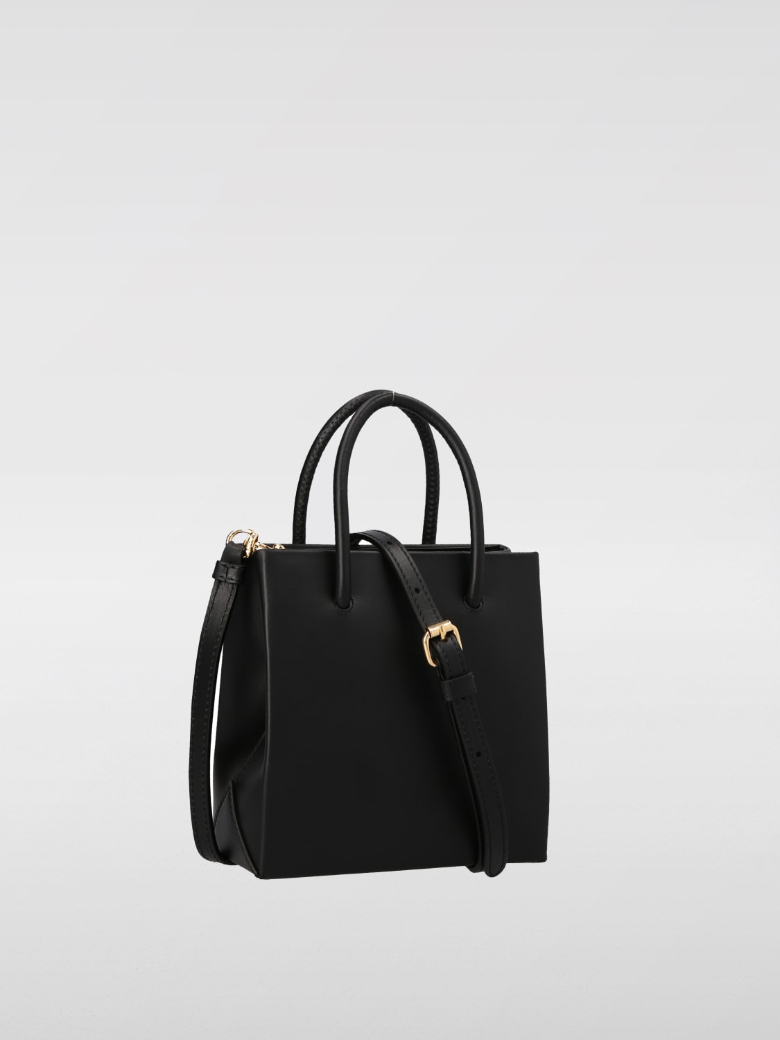 MOSCHINO COUTURE Shoulder bag woman Black Moschino Couture tote bags 74168001 online at GIGLIO.COM