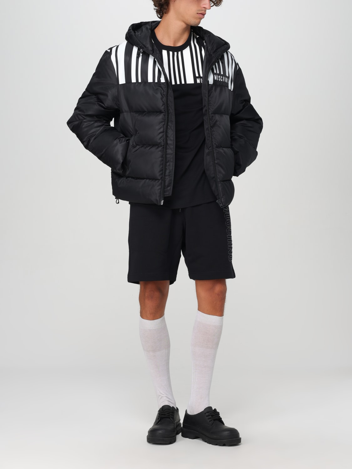 MOSCHINO COUTURE T恤: T恤 男士 Moschino Couture, 黑色 - Img 2