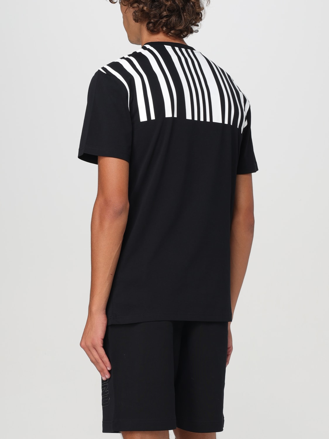 MOSCHINO COUTURE T恤: T恤 男士 Moschino Couture, 黑色 - Img 3
