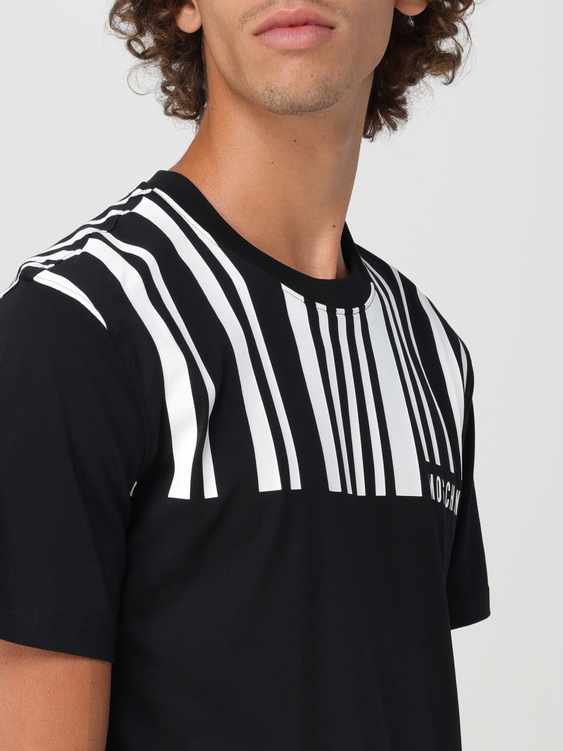 MOSCHINO COUTURE T恤: T恤 男士 Moschino Couture, 黑色 - Img 5