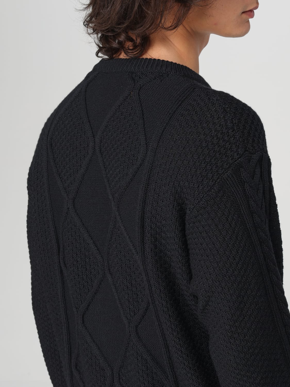 MOSCHINO COUTURE SWEATER: Sweater men Moschino Couture, Black - Img 5