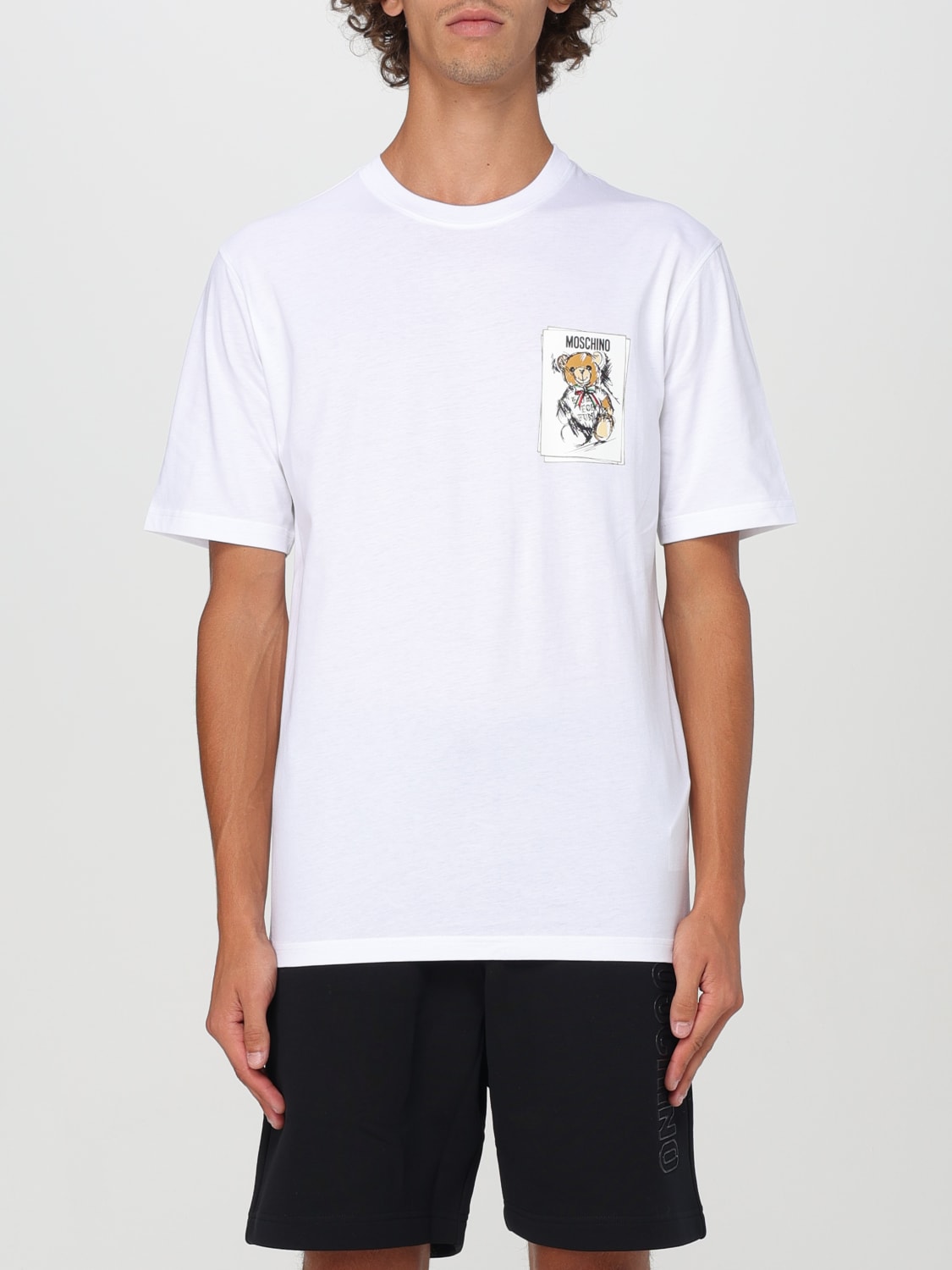 MOSCHINO COUTURE T-SHIRT: T-shirt men Moschino Couture, White - Img 1