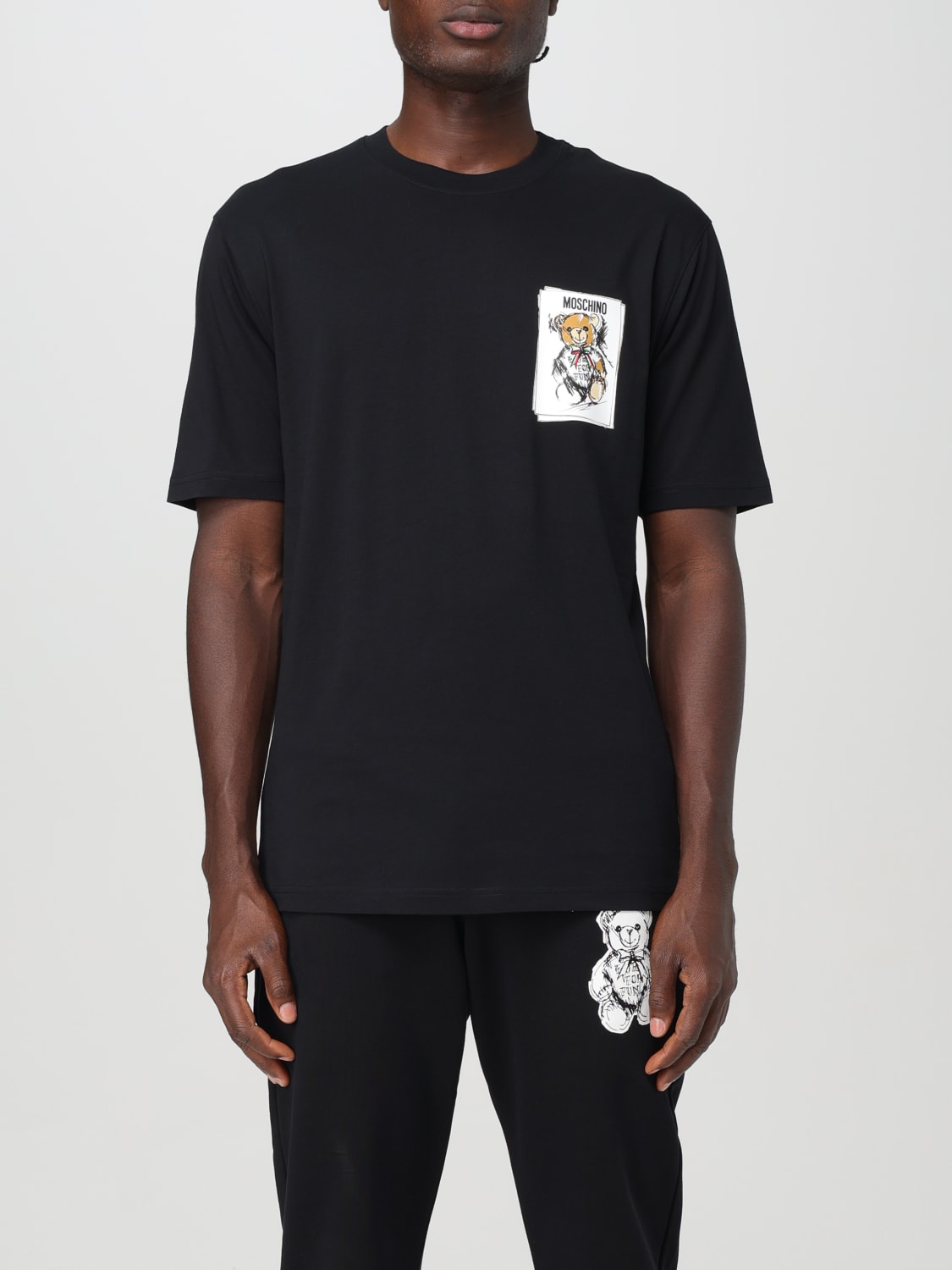 MOSCHINO COUTURE T-SHIRT: T-shirt men Moschino Couture, Black - Img 1