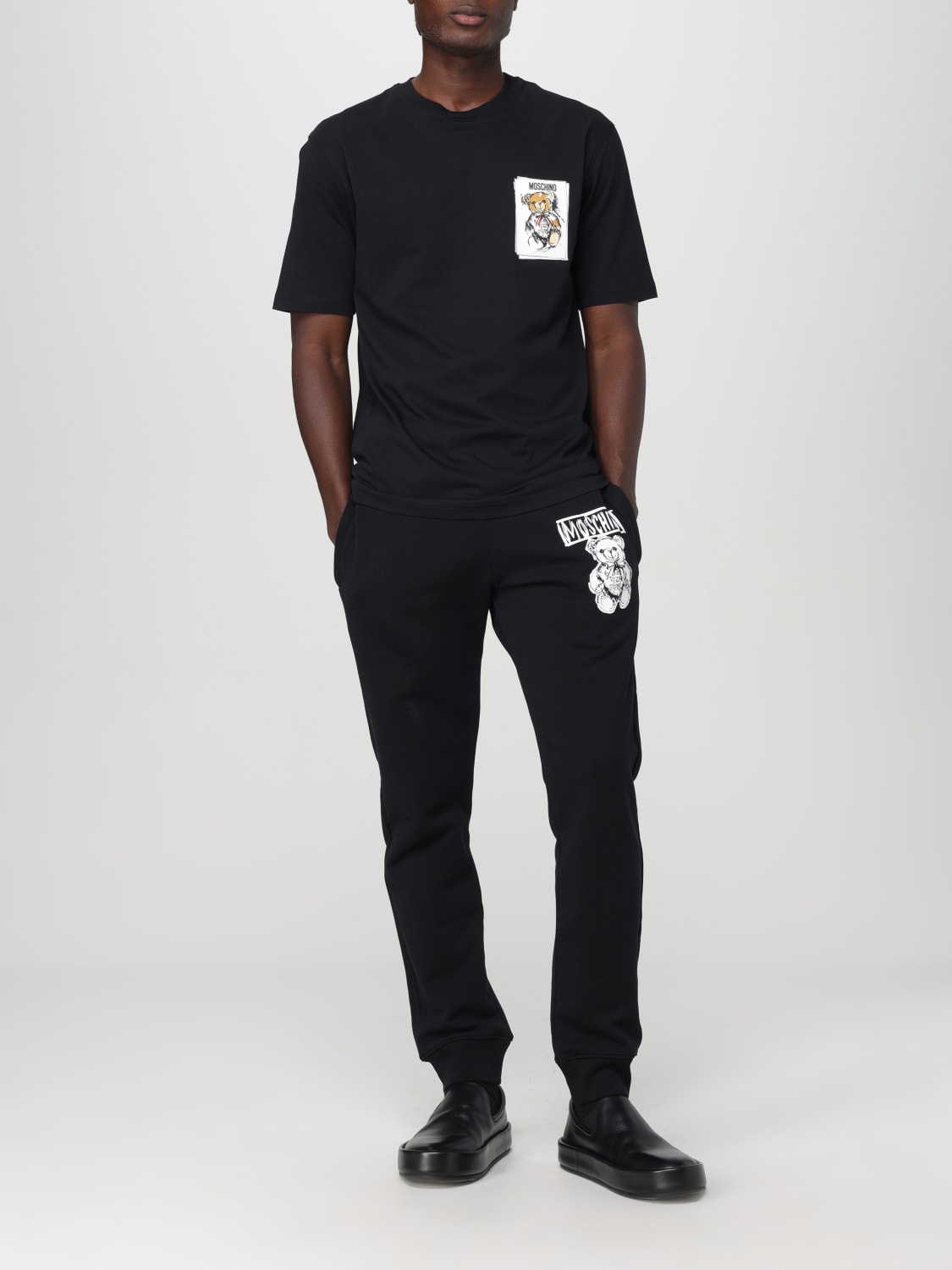 MOSCHINO COUTURE T-SHIRT: T-shirt men Moschino Couture, Black - Img 2