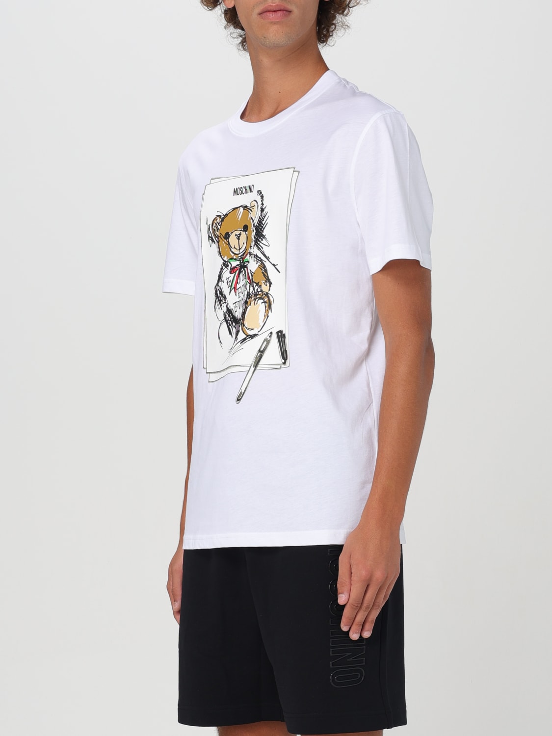 MOSCHINO COUTURE T-SHIRT: T-shirt men Moschino Couture, White - Img 3