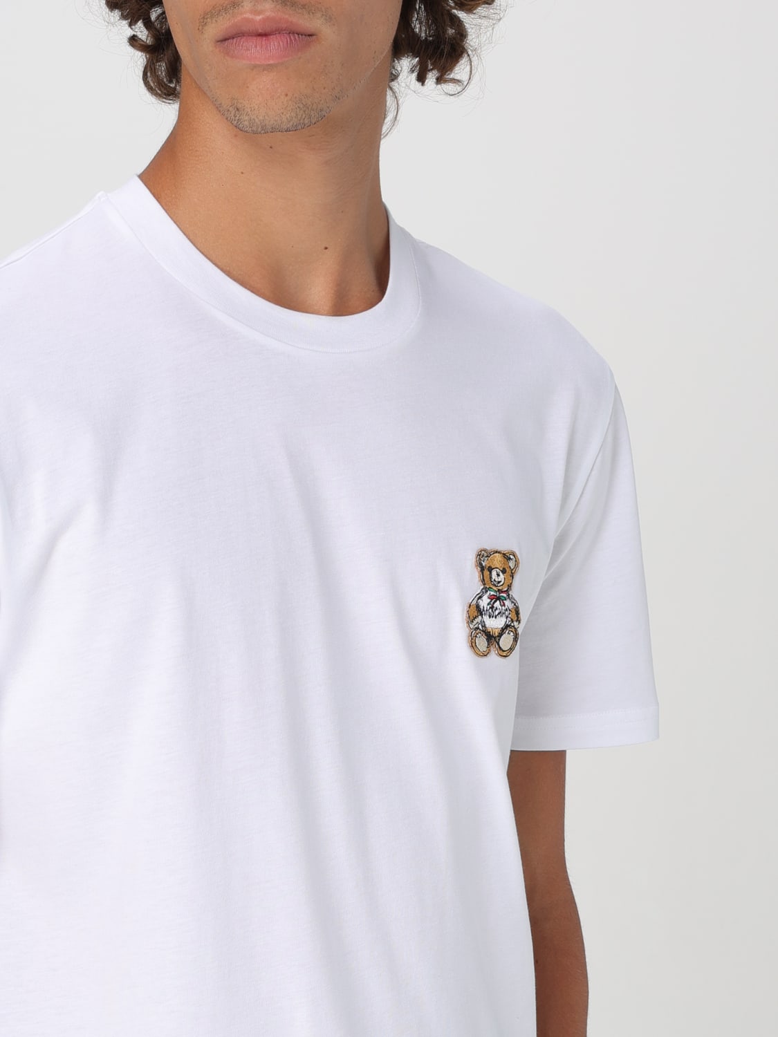 MOSCHINO COUTURE T-SHIRT: T-shirt men Moschino Couture, White - Img 5