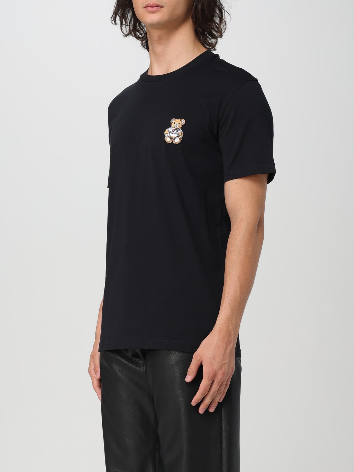 MOSCHINO COUTURE T-SHIRT: T-shirt men Moschino Couture, Black - Img 3