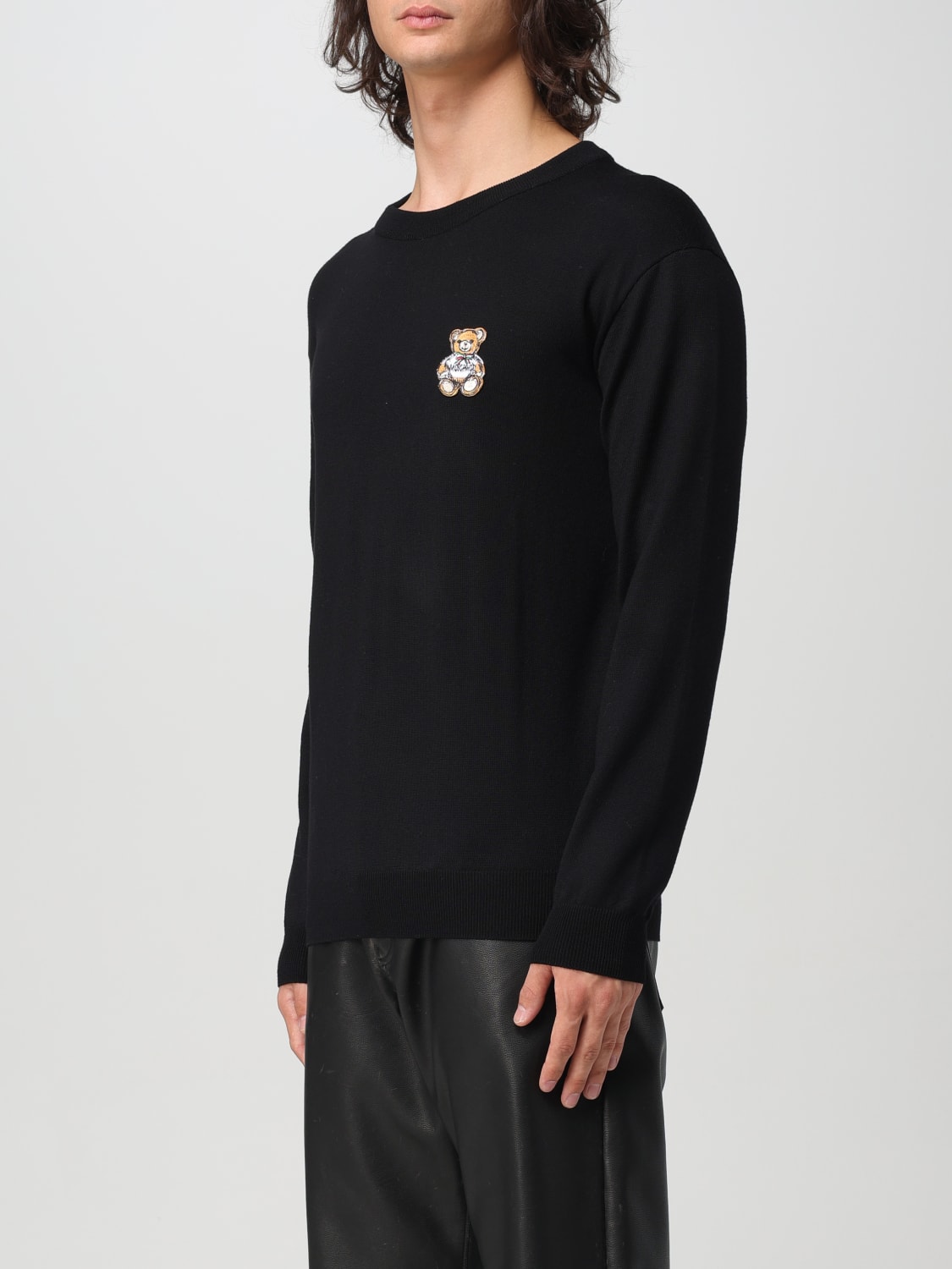 MOSCHINO COUTURE SWEATER: Cardigan men Moschino Couture, Black - Img 3