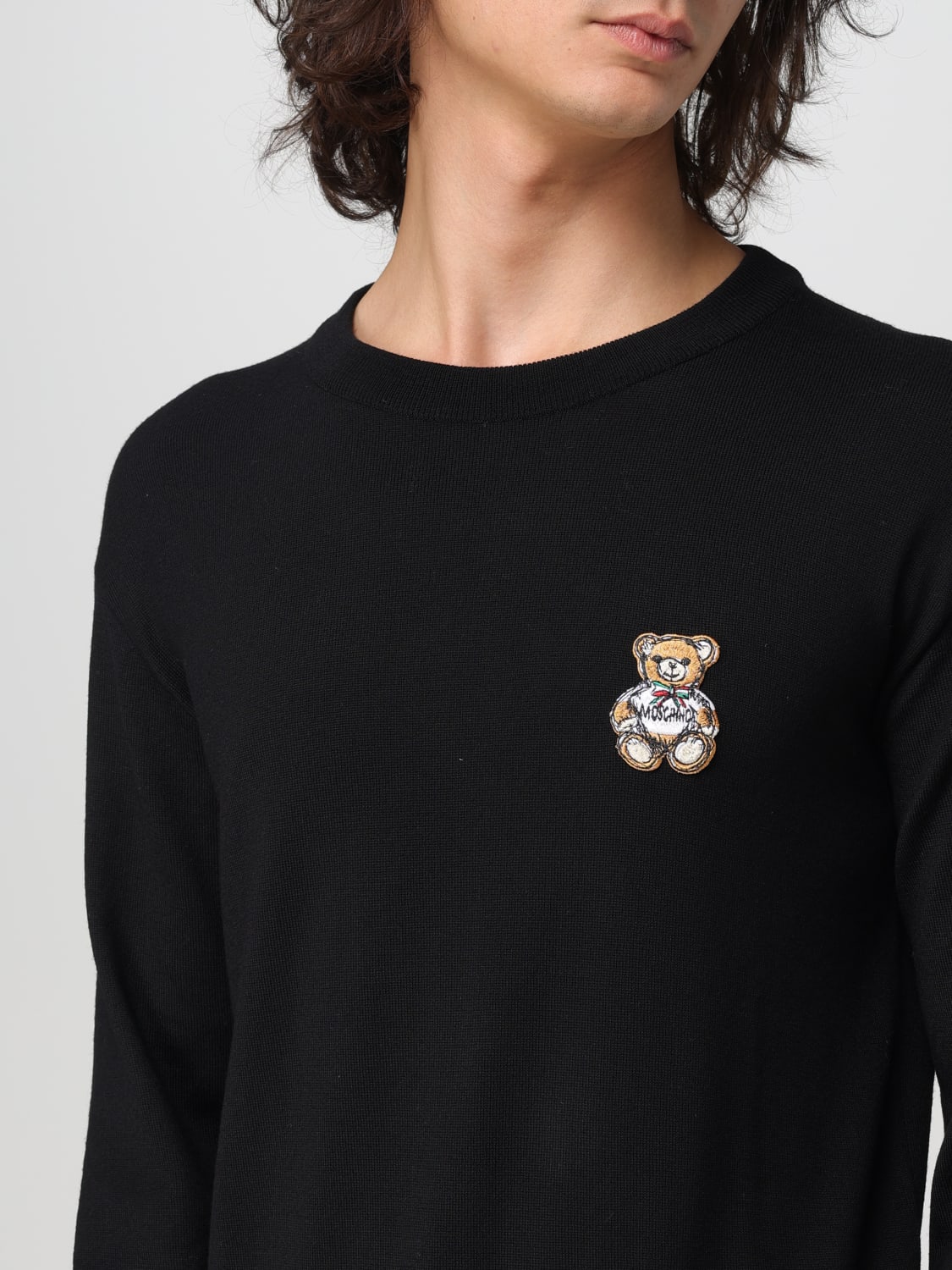 MOSCHINO COUTURE SWEATER: Cardigan men Moschino Couture, Black - Img 4