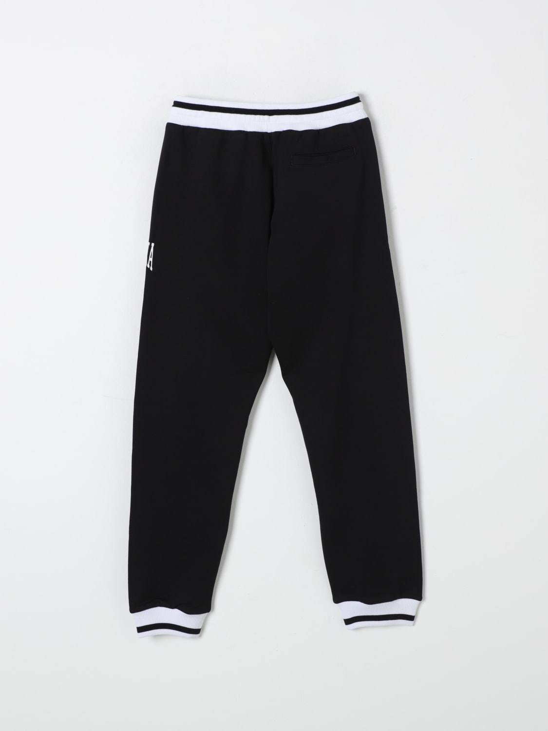 DOLCE & GABBANA PANTS: Dolce & Gabbana boys' pants, Black - Img 2