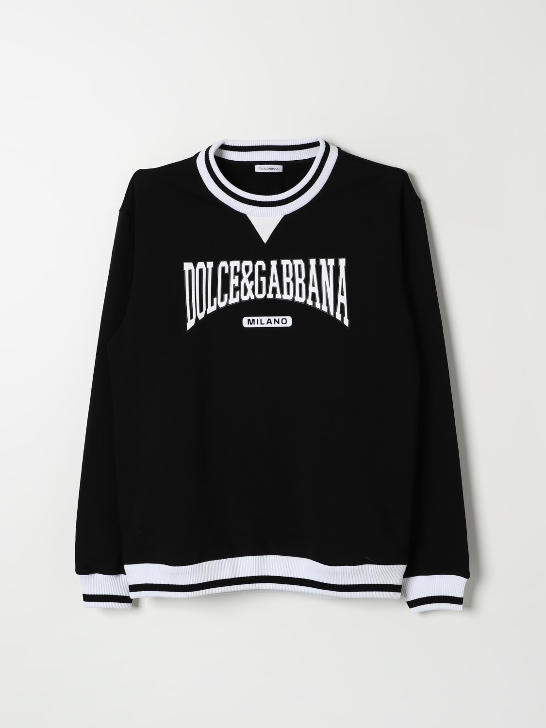 DOLCE & GABBANA SWEATER: Sweater kids Dolce & Gabbana, Black - Img 1