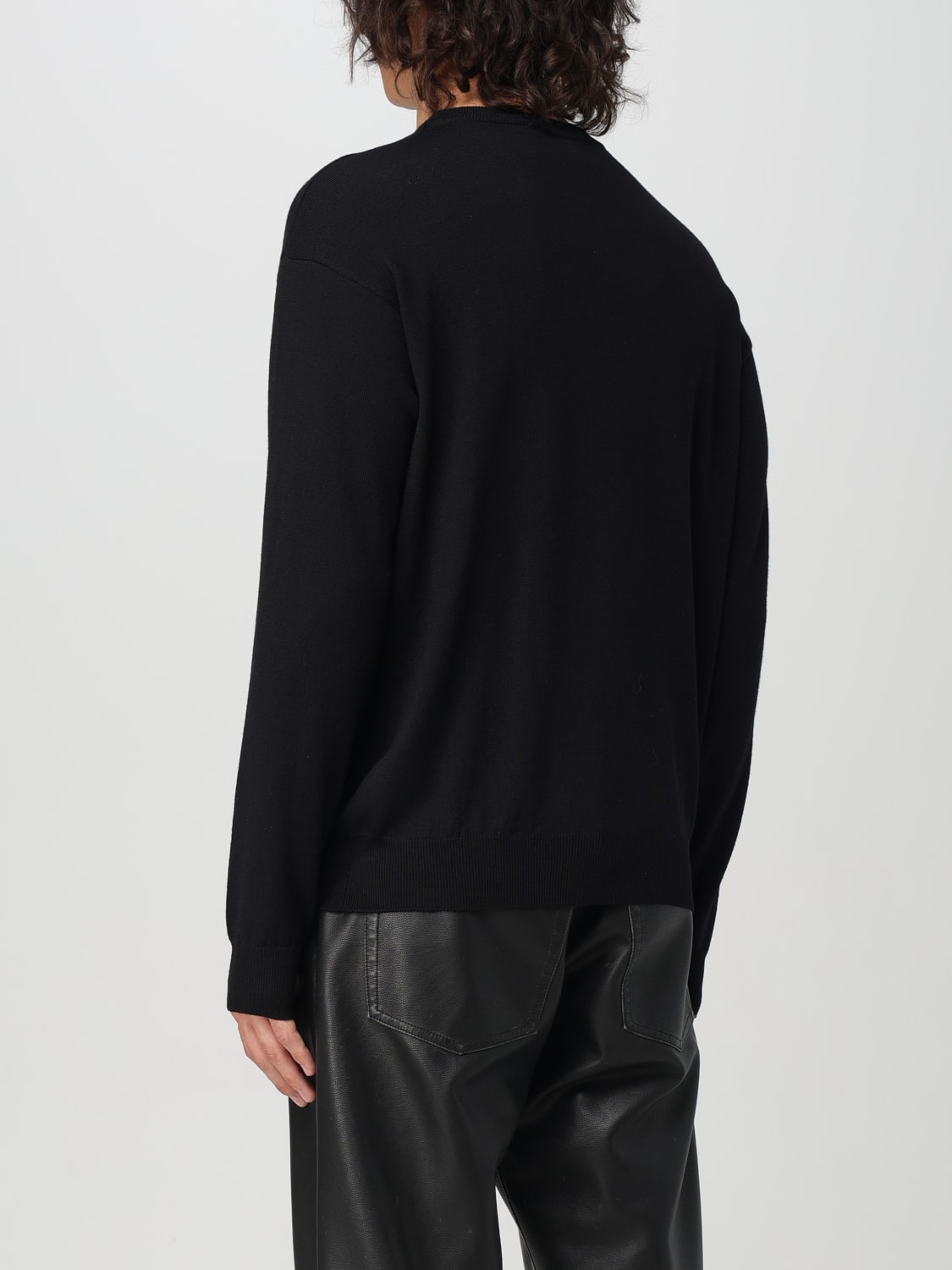 MOSCHINO COUTURE SWEATER: Cardigan men Moschino Couture, Black - Img 2