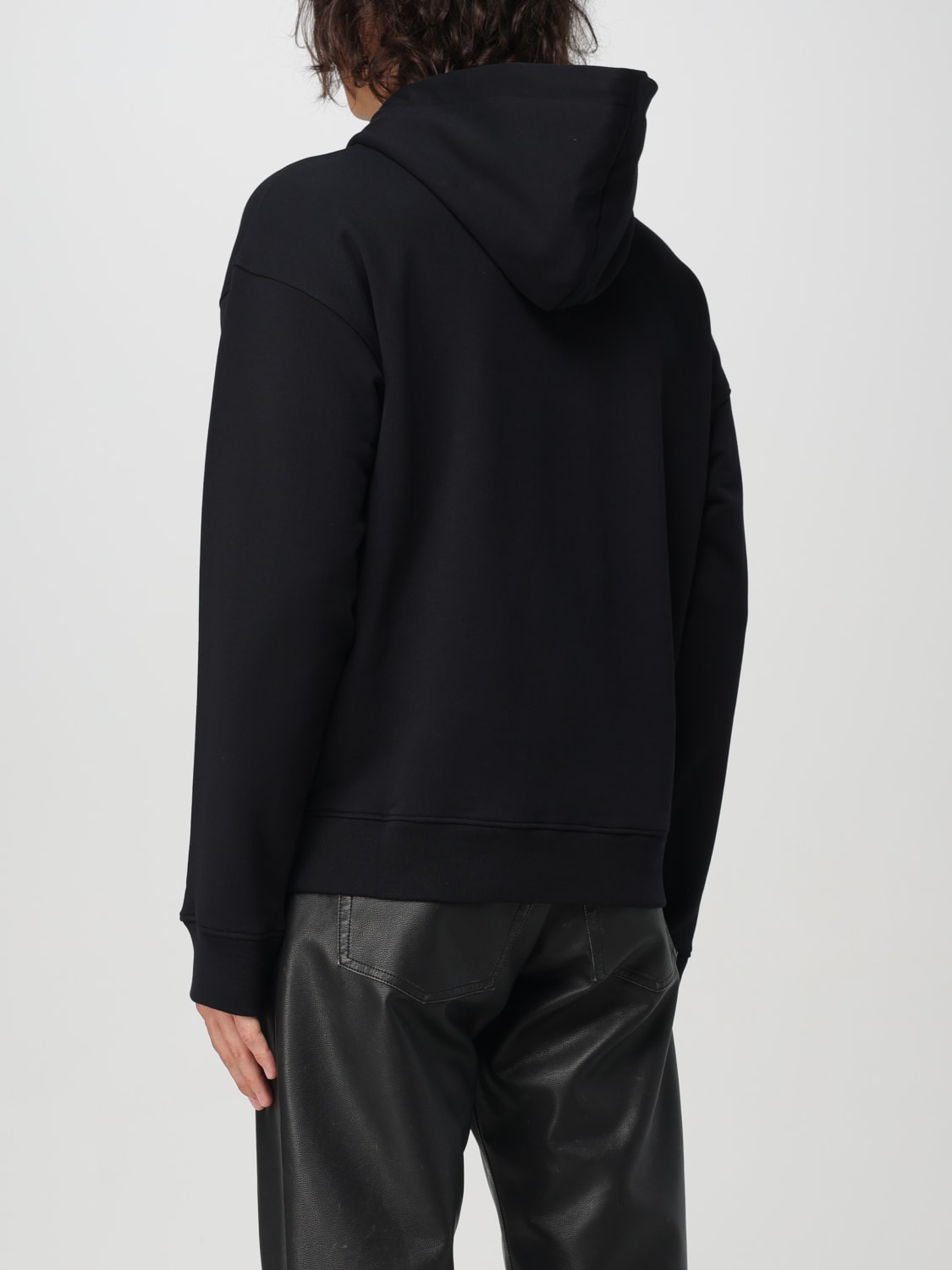 MOSCHINO COUTURE SUDADERA: Sudadera hombre Moschino Couture, Negro - Img 2