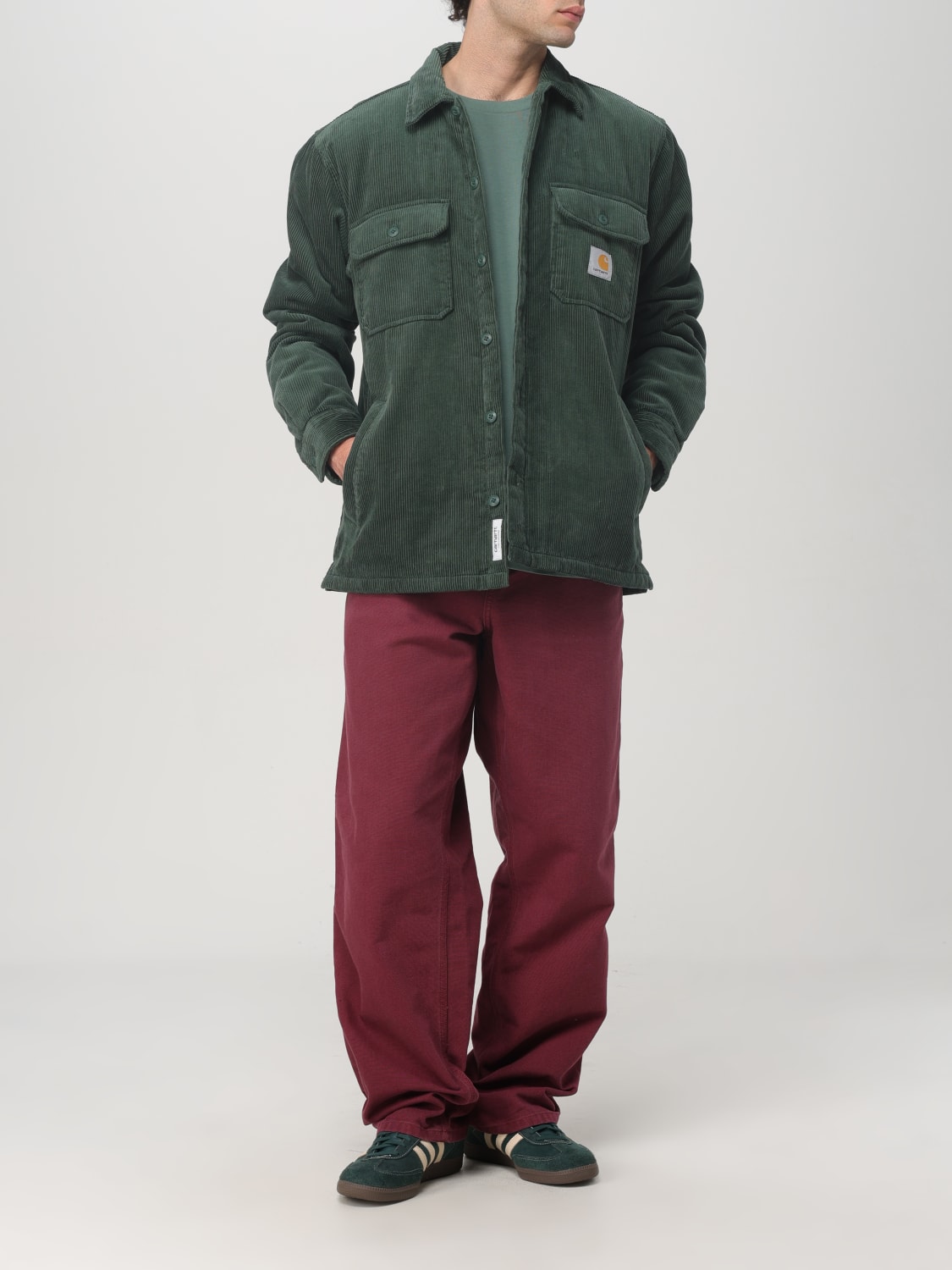 CARHARTT WIP PANTS: Pants men Carhartt Wip, Red - Img 2