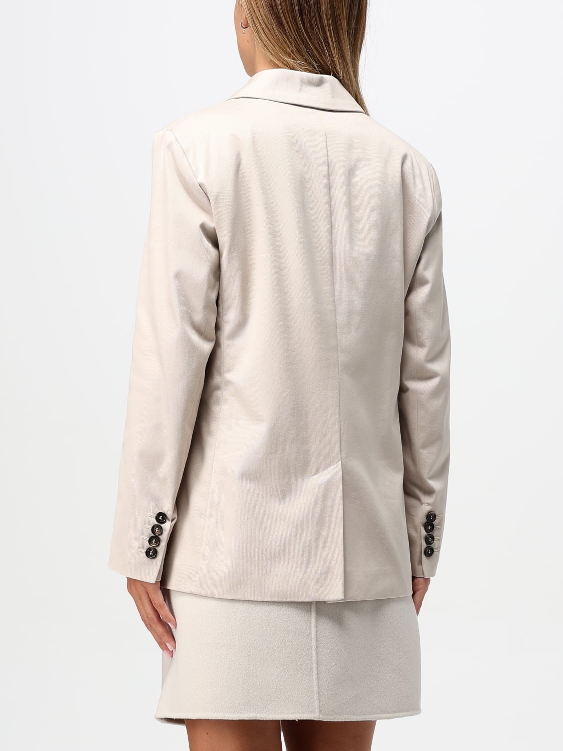 'S MAX MARA BLAZER: Veste femme 's Max Mara, Beige - Img 3