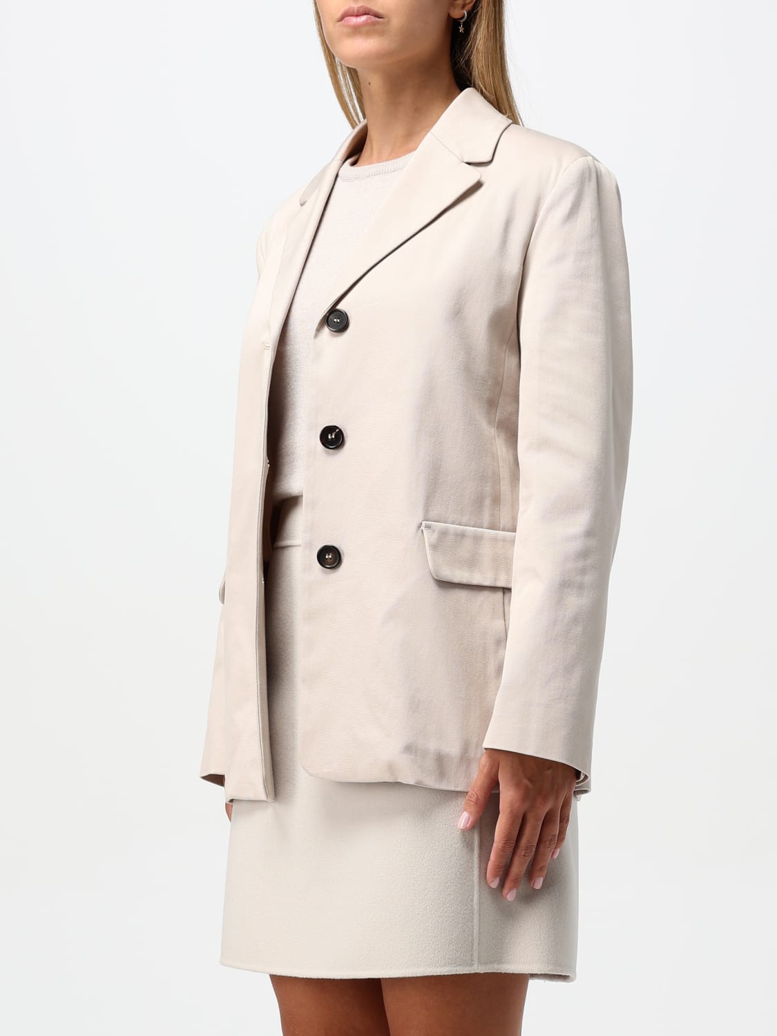 'S MAX MARA BLAZER: Veste femme 's Max Mara, Beige - Img 4