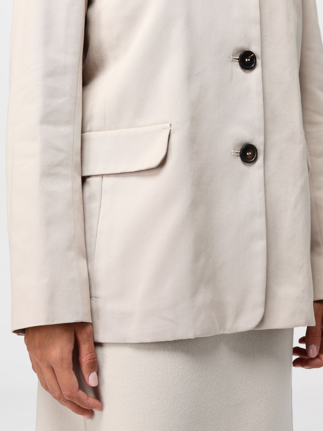 'S MAX MARA BLAZER: Veste femme 's Max Mara, Beige - Img 5