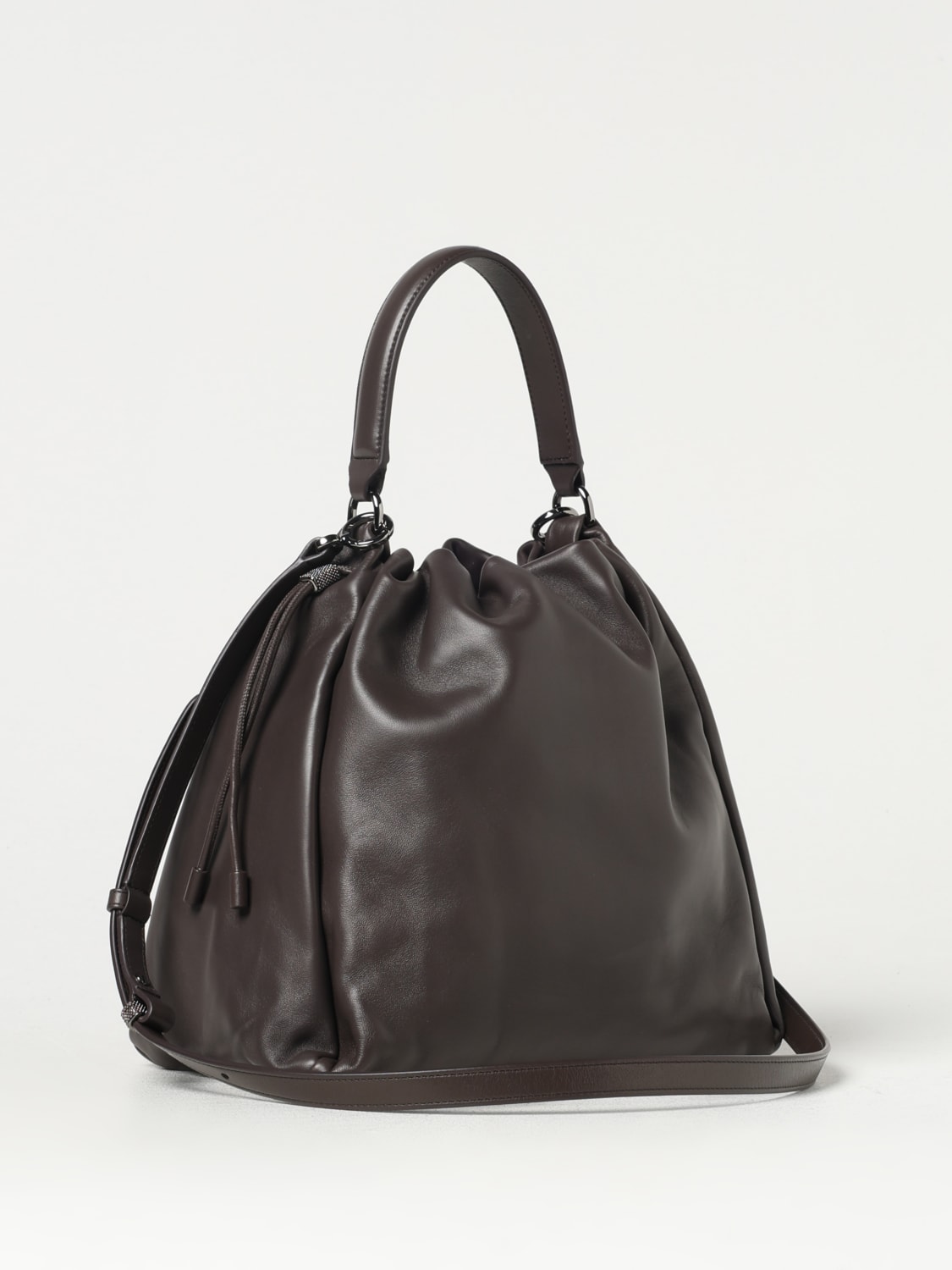 ハンドバッグ BRUNELLO CUCINELLI Woman Handbag Black MBGPD3611 C101 Brunello Cucinelli Outlet: Handbag woman - Black | Brunello