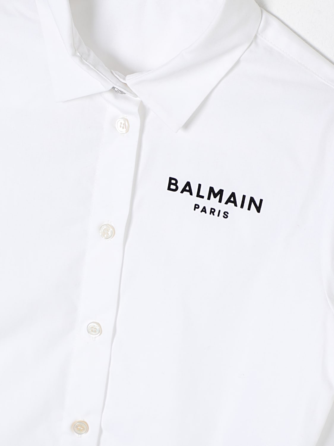 BALMAIN 셔츠: 셔츠 남아 Balmain, 화이트 - Img 3