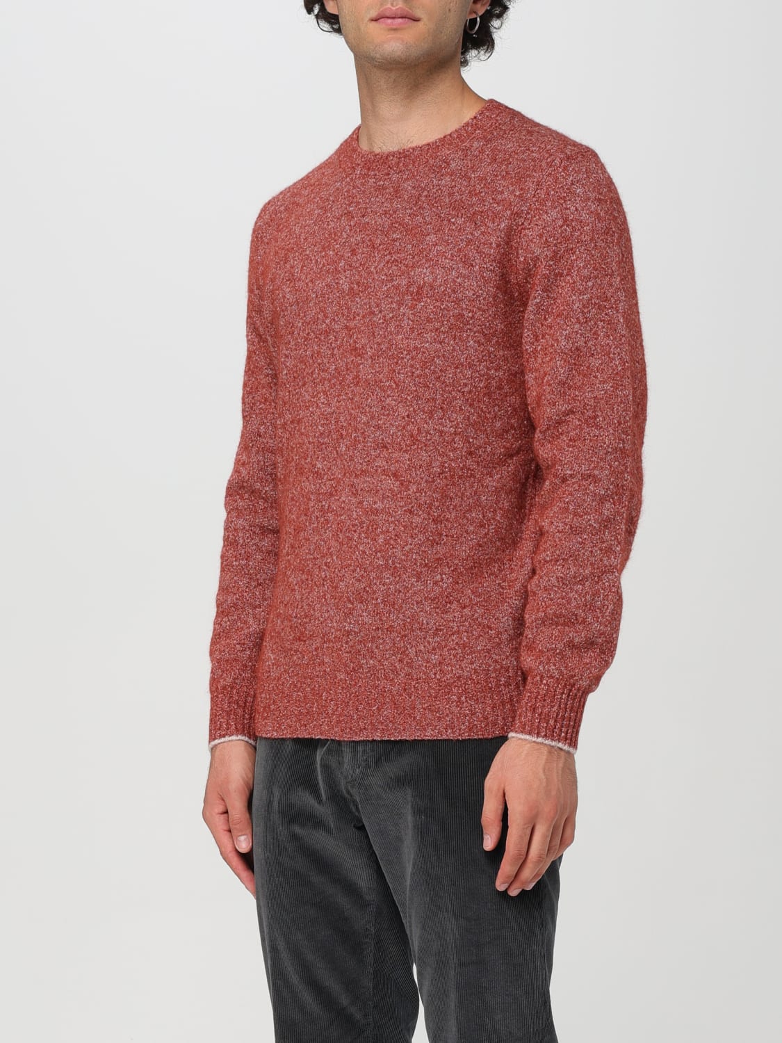 BRUNELLO CUCINELLI SWEATER: Sweater men Brunello Cucinelli, Coral - Img 4