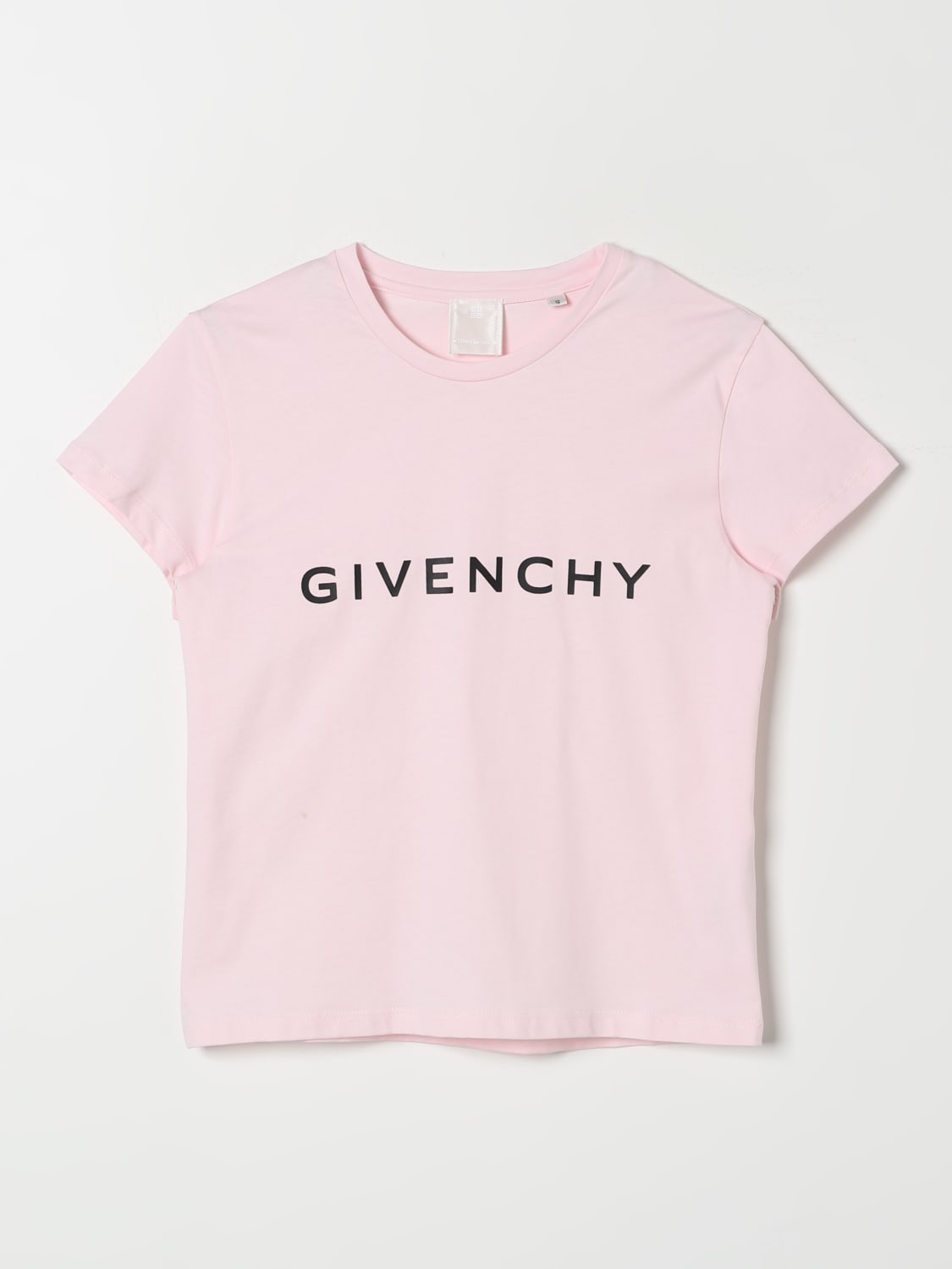 GIVENCHY T-SHIRT: T-shirt kids Givenchy, Pink - Img 1