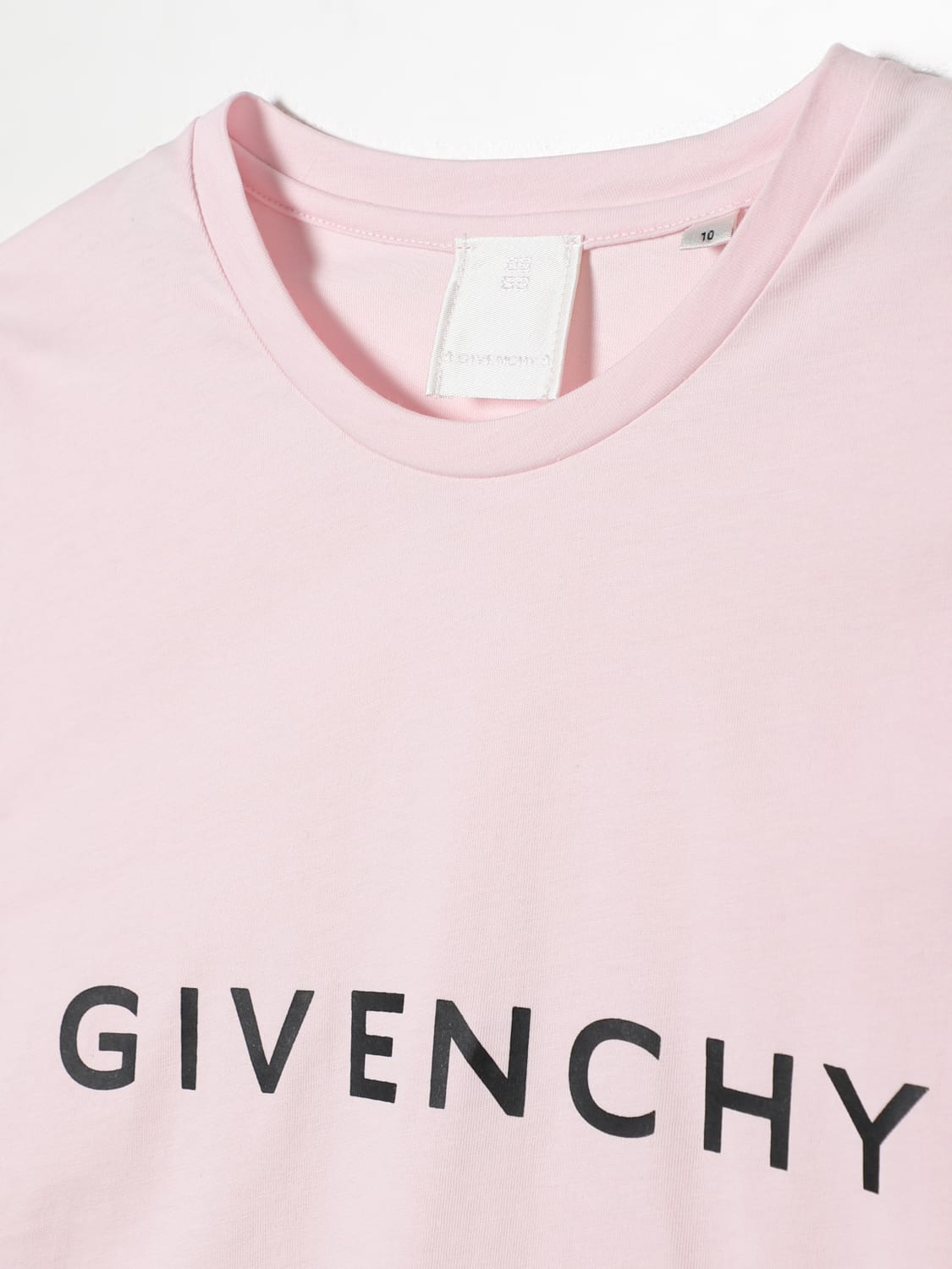 GIVENCHY T-SHIRT: T-shirt kids Givenchy, Pink - Img 3