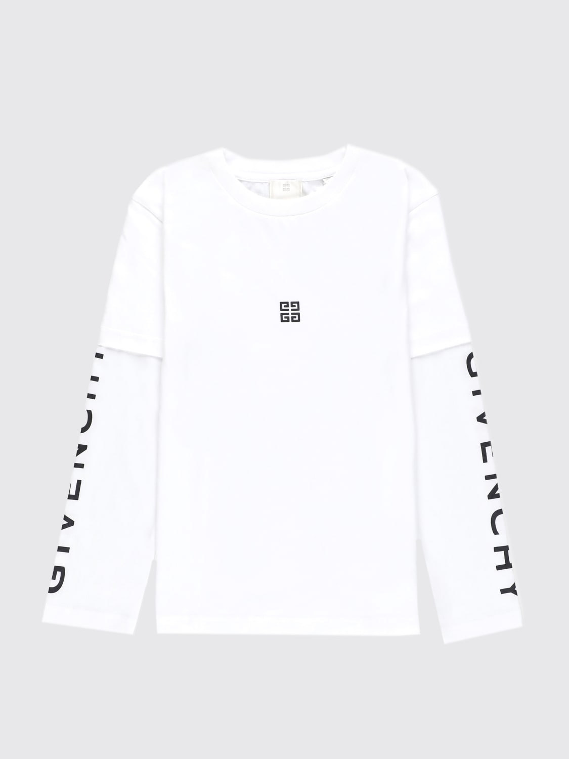 GIVENCHY T-SHIRT: T-shirt kids Givenchy, White - Img 1