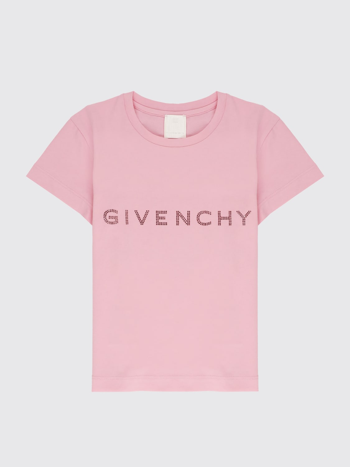 GIVENCHY T-SHIRT: T-shirt kids Givenchy, Pink - Img 1