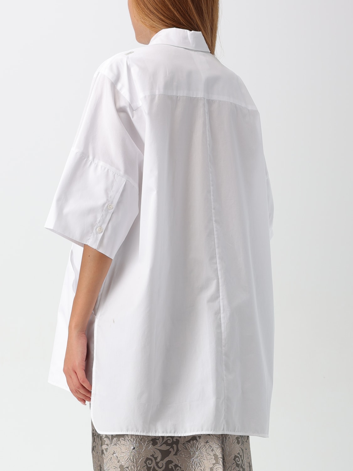 'S MAX MARA SHIRT: Shirt woman 's Max Mara, White - Img 2